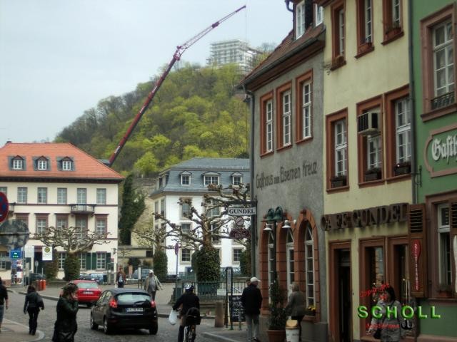 Scholl Autokräne heidelberg im Einsatz am 4. Juni 2011